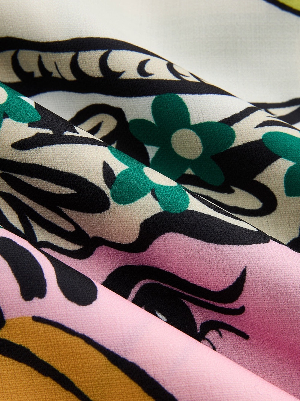 Commense Multicolor Graphic Wide-Leg set - Picture 6 of 7